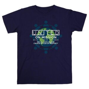 Regional Convention 2025 T-Shirts United On Mission (Blue)